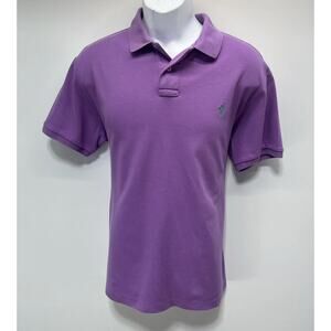 Polo Ralph Lauren Custom Fit Shirt Mens Large Purple Polo Pull Over Short Sleeve